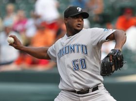 토론토 블루제이스 시절 (2011년 9월 1일)