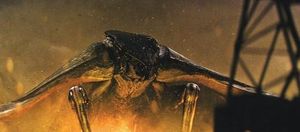 고질라: 파괴의 예술에 등장한 수컷 MUTO의 컨셉 아트