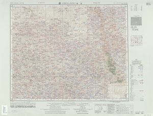 靜寧}})이 포함된 지도(AMS, 1954)