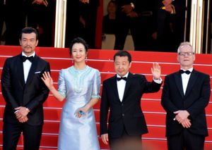 2018 칸 영화제에서 배우 및 감독.