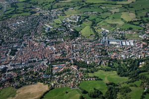 오리야크의 항공 사진