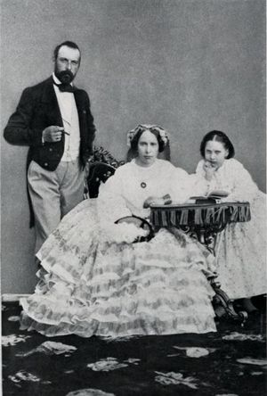 루이세 공주와 부모