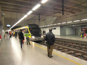 포르투 지하철 열차