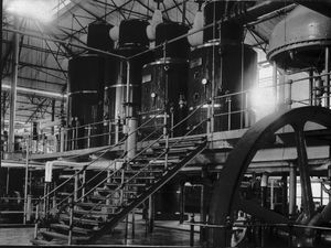 1922년경 동 자바의 다중 효과 증발기