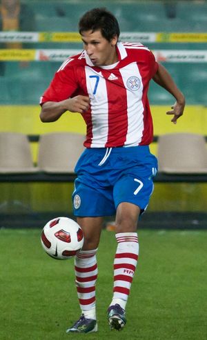 2010년 파라과이에서 활약하는 페레스