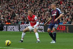 2013년 스토크 시티에서 뛰는 월터스 (오른쪽)