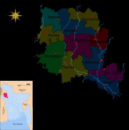 나오가온구 지도