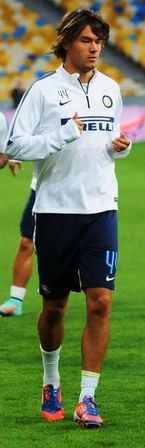 2014년 9월 인터 밀란에서 두 번째로 활약하던 시절의 크르힌