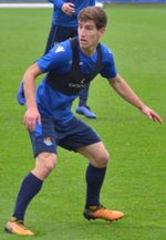 2018년 레알 소시에다드에서 훈련 중인 무뇨스