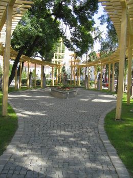 위인상이 있는 공원