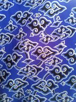 치르본의 메가멘둥 바틱 모티프