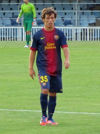 2012년 바르셀로나에서 뛰는 그리말도