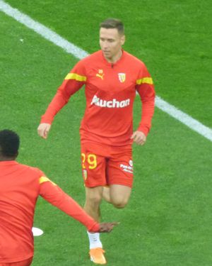 2023년 훈련 중 랑스 소속의 프란코프스키