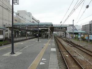 역 구내 (2008년 7월)