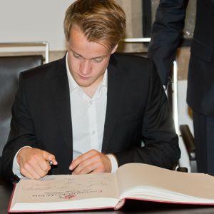 2014년 1. FC 쾰른 소속의 핀네