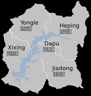 다푸향 행정 구역