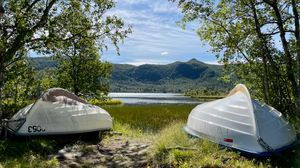 유스테달스피요르덴(Ustedalsfjorden)의 보트