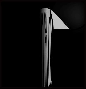 자루 표면에 세로 방향으로 주름이 있는 형태