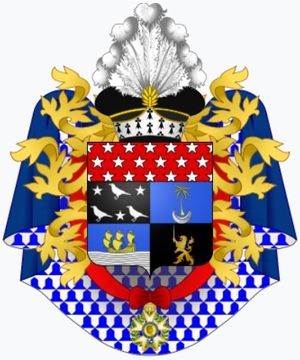 아브란테스 공작으로서의 쥐노의 문장