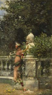 핀크니 마르시우스-시몬스, 사라 베르나르, 라 토스카 역