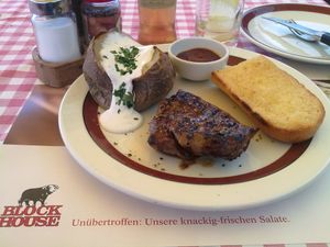 포르투갈의 블록 하우스 메뉴, 스테이크 디너