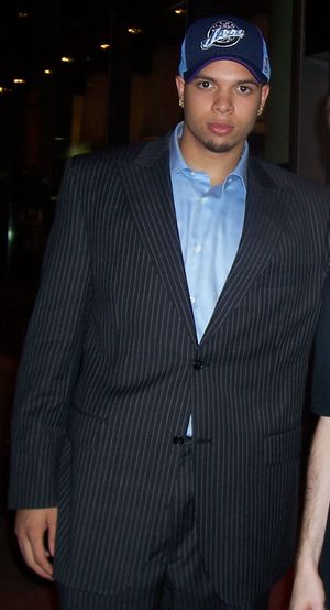 2005년 NBA 드래프트에서 재즈에 지명된 후의 윌리엄스