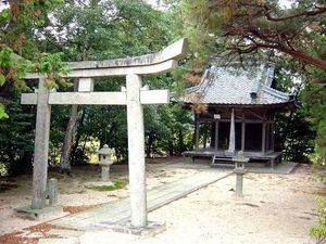 귀실집사의 묘가 있는 귀실 신사