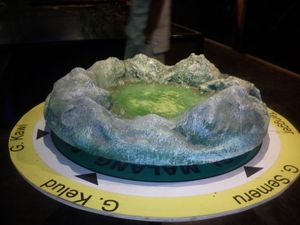 말랑 고원 미니어처