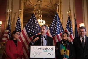 브라운, 환불 가능한 아동 세금 공제 지지 연설