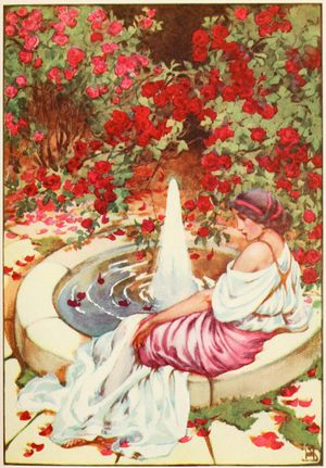 지니 랭의 1915년 저서 『신화의 책』에 수록된 헬렌 스트래튼의 마르페사 삽화