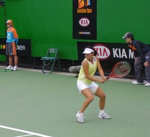 2005년 오스트레일리아 오픈에서의 정제