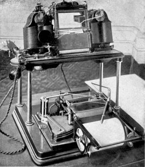 포스터 리치의 텔레오토그래프 수신기 및 송신기