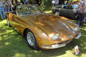 2013년 빌라 데스테 콩코르소 델레간차에서 전시된 350 GTS 섀시 no. 0325