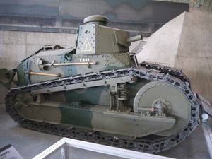 캐나다 전쟁 박물관에 전시된 M1917 전차
