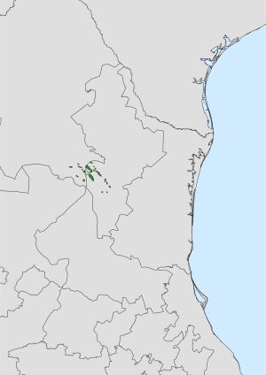 멕시코 북부의 Cynomys mexicanus 서식지