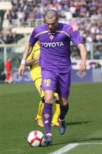 피오렌티나 유니폼을 입은 데 실베스트리