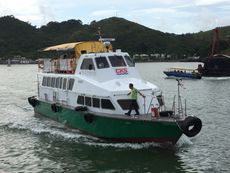 둔문, 퉁충, 사뤄완, 타이오를 잇는 배