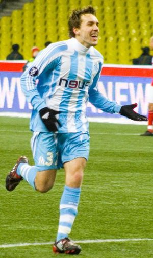 2008년 마르세유에서 뛰고 있는 지베