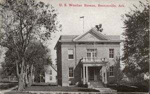 1900년경 미국 기상청 벤턴빌 건물