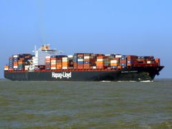 8,750TEU의 초대형 컨테이너선 "콜롬보 익스프레스"