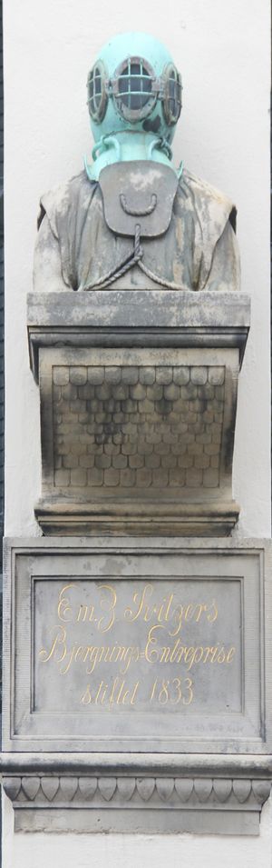 코펜하겐의 흉상