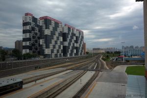 역의 하행선 방향