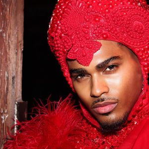 2023년 뉴욕 알파 오메가 볼을 위한 Emery Evisu Garcon의 세척된 얼굴