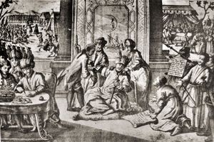 쿠츄크 카이나르지 조약과 관련된 동시대 판화