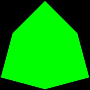 볼록 아이소톡살 육각형