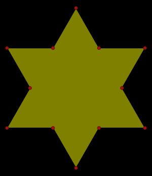 별모양 아이소톡살 십이각형