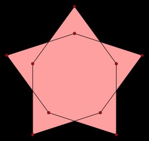 별모양 아이소톡살 십각형