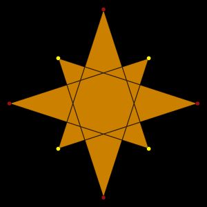 별모양 아이소톡살 팔각형