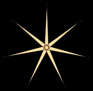 별모양 아이소톡살 십사각형