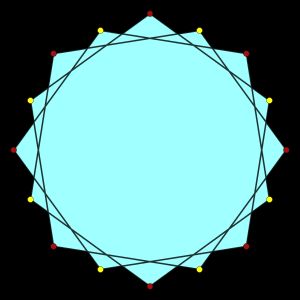 별모양 아이소톡살 십육각형